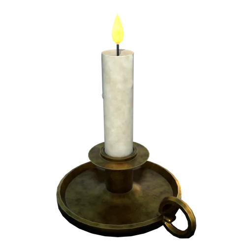 Brass candlestick