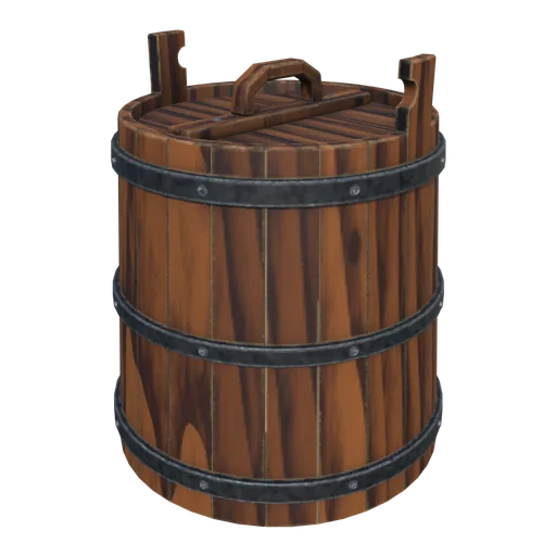 Lidded vat